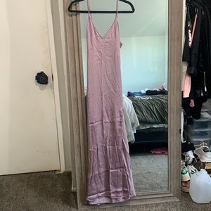 GORGEOUS purple Leith full length gown size L